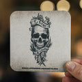 Lot de 6 Sous-verre Skull